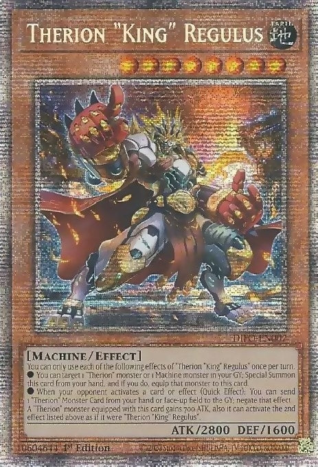 Therion King Regulus Starlight Rare (DIFO-EN007) [DIFO]