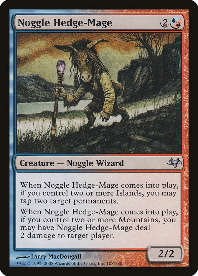 Noggle Hedge Mage (108) [EVE]