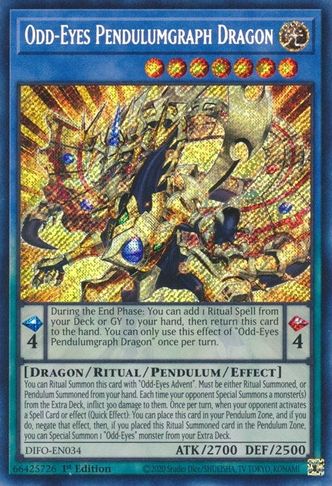 Odd Eyes Pendulumgraph Dragon (DIFO-EN034) [DIFO]