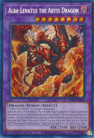 Alba Lenatus the Abyss Dragon (DIFO-EN035) [DIFO]