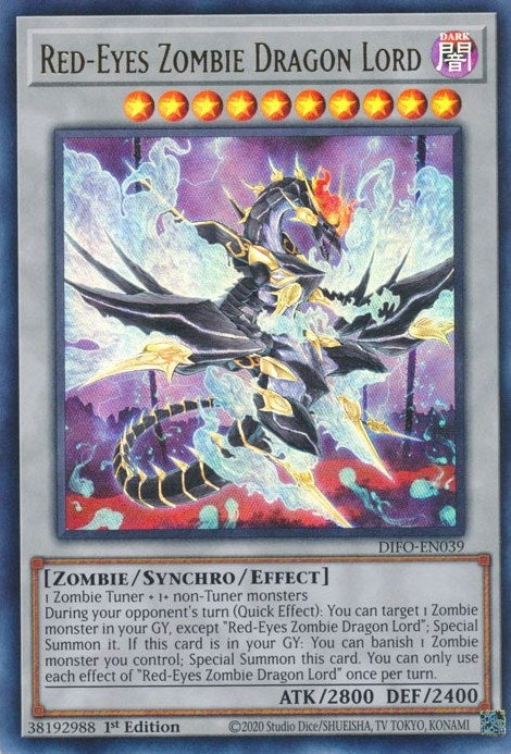 Red Eyes Zombie Dragon Lord (DIFO-EN039) [DIFO]