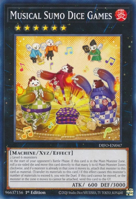 Musical Sumo Dice Games (DIFO-EN047) [DIFO]