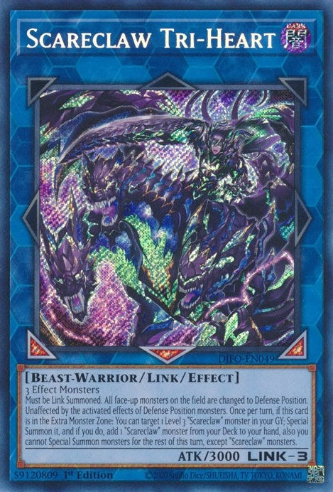 Scareclaw Tri Heart (DIFO-EN049) [DIFO]