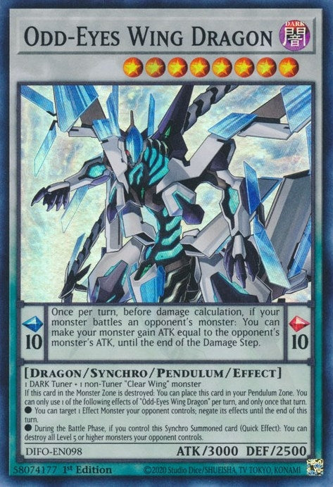 Odd Eyes Wing Dragon (DIFO-EN098) [DIFO]