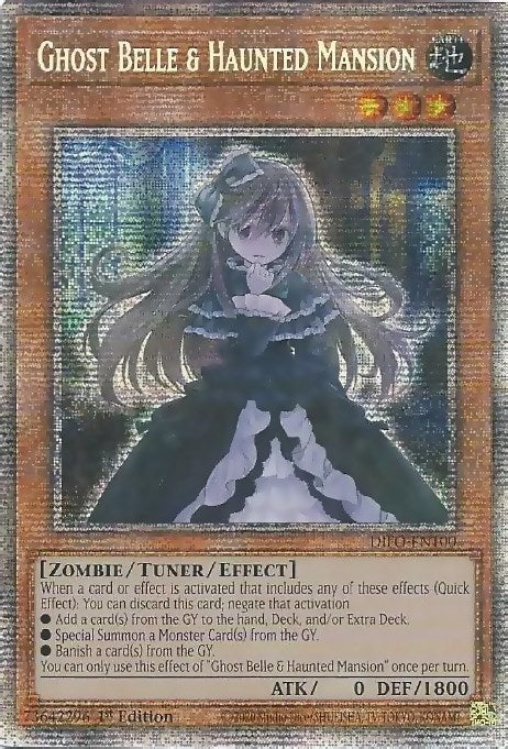 Ghost Belle and Haunted Mansion Starlight Rare (DIFO-EN100) [DIFO]