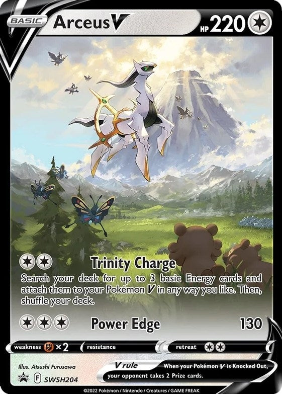 Arceus V - SWSH204 (SWSH204) (SWSH: Sword & Shield Promo Cards)