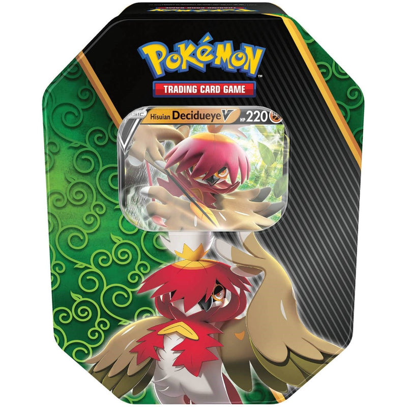 Divergent Powers Tin Hisuian Decidueye V International Version [MCAP]