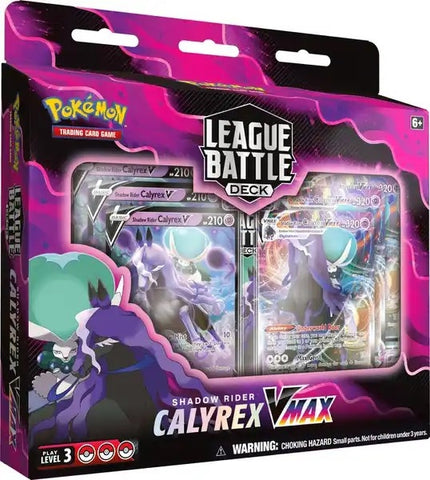League Battle Deck Shadow Rider Calyrex VMAX [MCAP]
