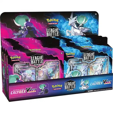 League Battle Deck Display Shadow Rider Ice Rider Calyrex VMAX [MCAP]