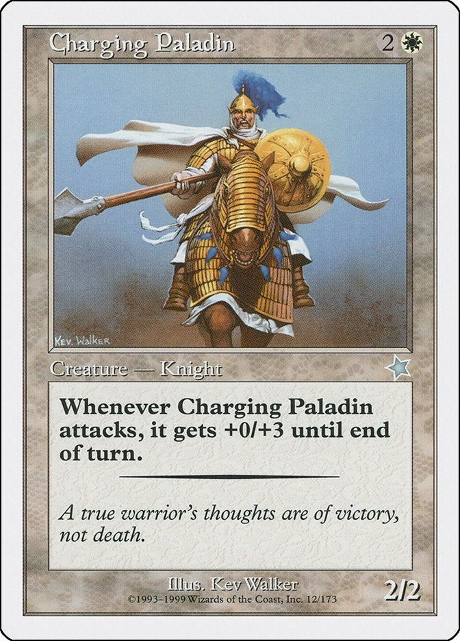 Charging Paladin (12) [S99]