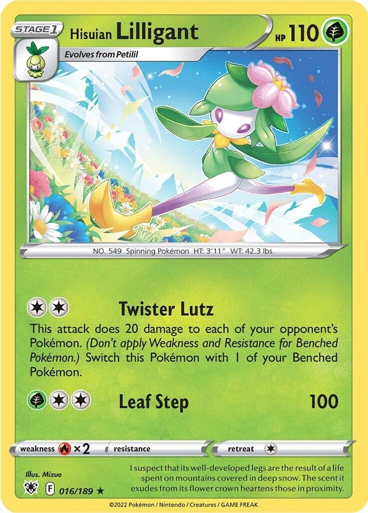 Hisuian Lilligant (016/189) [SWSH10]