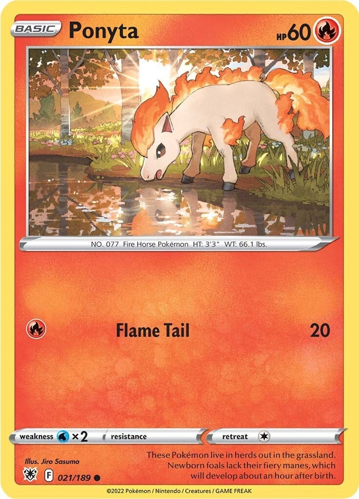 Ponyta (021/189) [SWSH10]