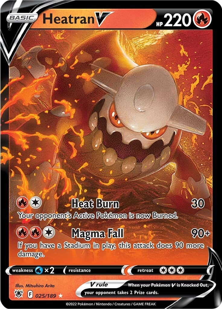 Heatran V (025/189) [SWSH10]