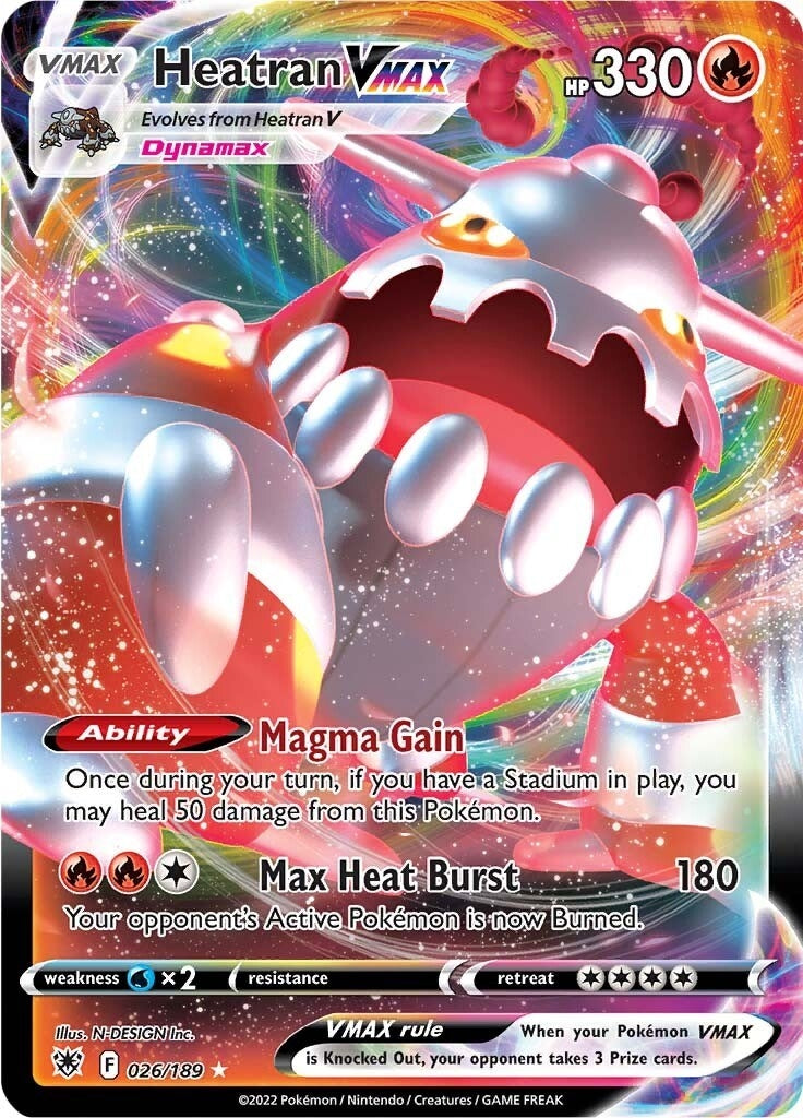 Heatran VMAX (026/189) [SWSH10]