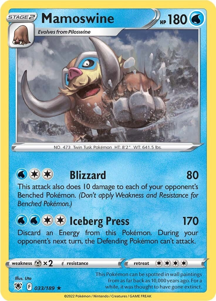 Mamoswine (033/189) [SWSH10]