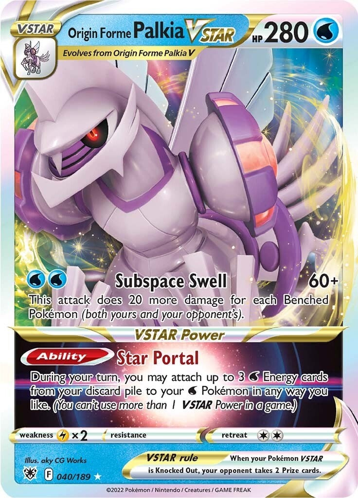 Origin Forme Palkia VSTAR (040/189) [SWSH10]