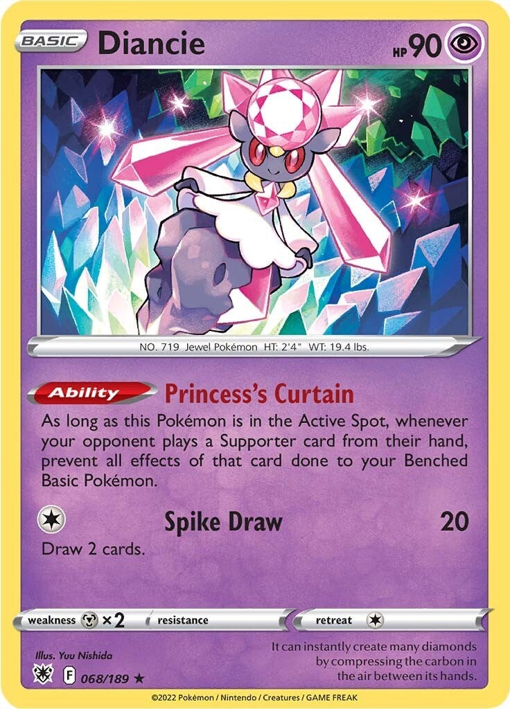 Diancie (068/189) [SWSH10]