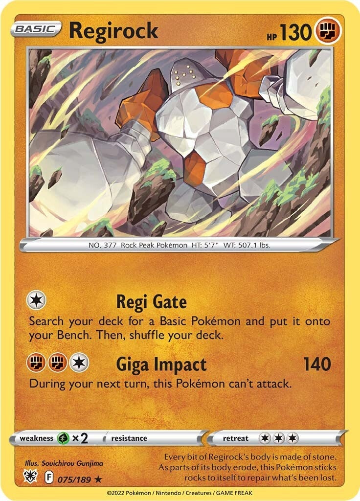 Regirock (075/189) [SWSH10]