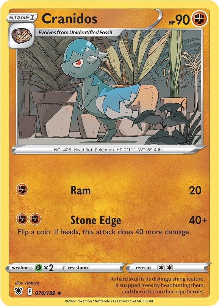 Cranidos (076/189) [SWSH10]