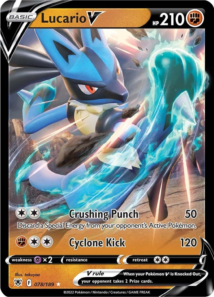 Lucario V (078/189) [SWSH10]