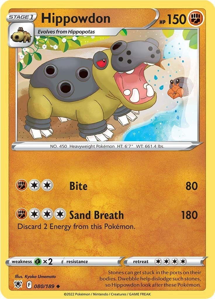 Hippowdon (080/189) [SWSH10]