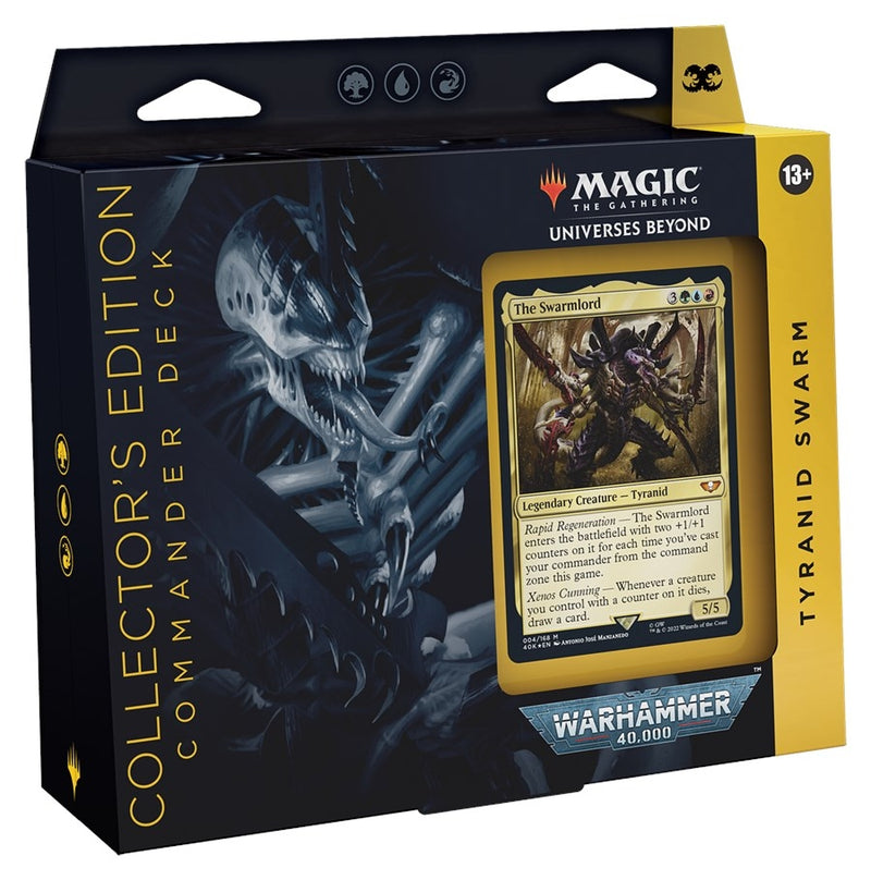 Universes Beyond Warhammer 40000 Tyranid Swarm Commander Deck Collectors Edition [40K]