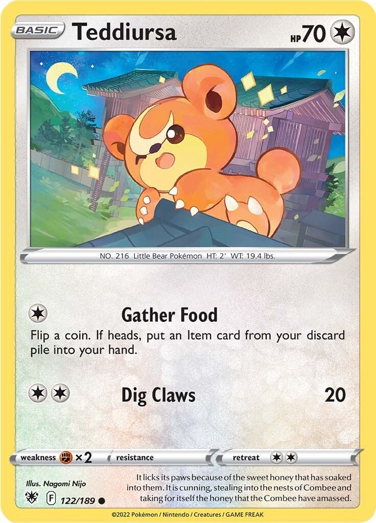 Teddiursa (122/189) [SWSH10]