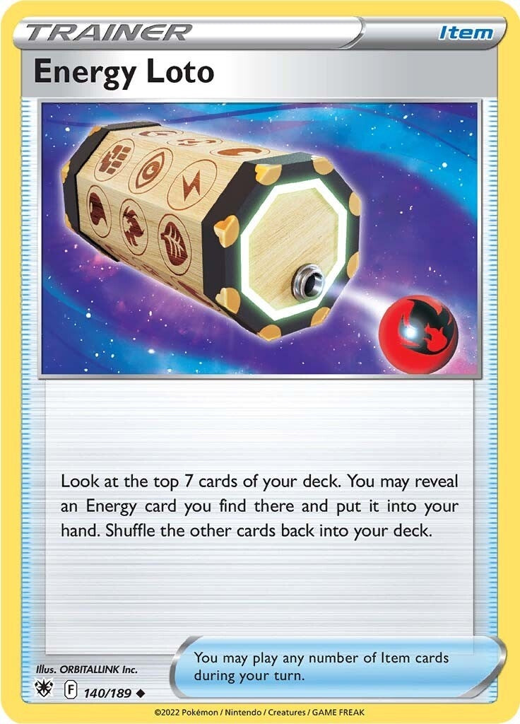 Energy Loto (140/189) (SWSH10: Astral Radiance)