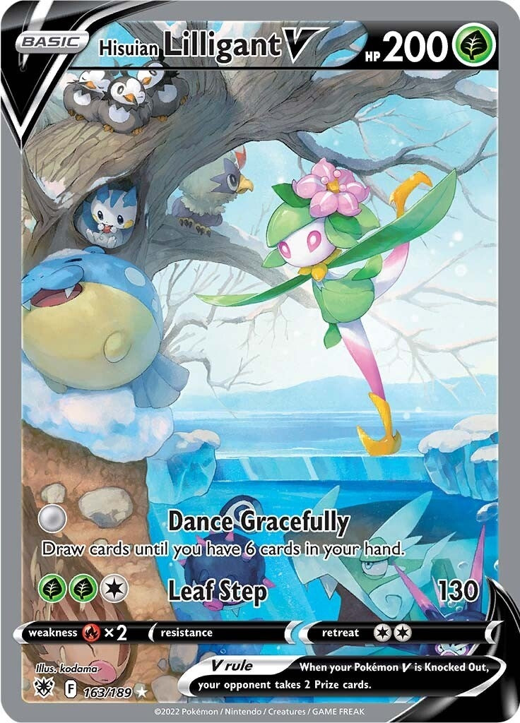 Hisuian Lilligant V Alternate Full Art (163/189) [SWSH10]