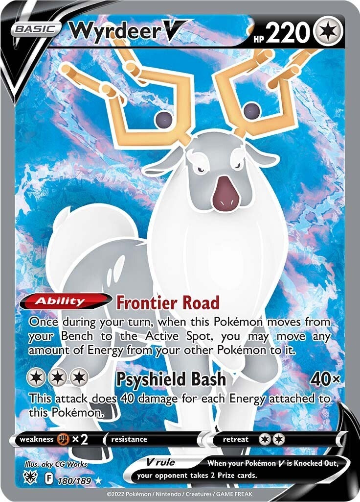 Wyrdeer V Full Art (180/189) [SWSH10]