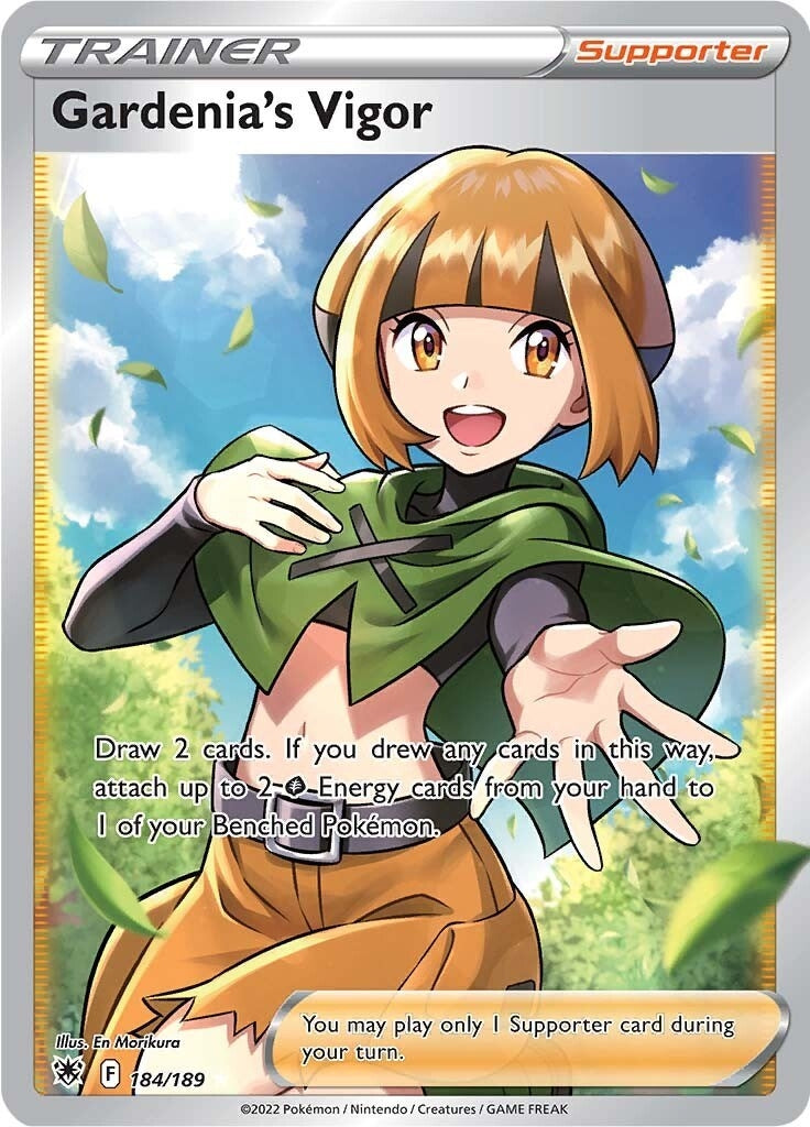 Gardenia's Vigor (Full Art) (184/189) (SWSH10: Astral Radiance)