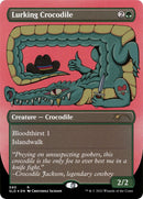 Lurking Crocodile Foil Etched (590) [SLD]