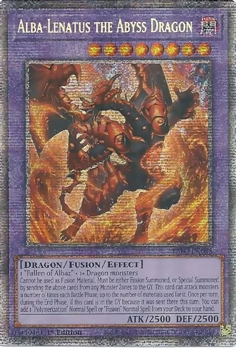Alba Lenatus the Abyss Dragon Starlight Rare (DIFO-EN035) [DIFO]