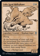 Lulu, Loyal Hollyphant (Showcase) [Commander Legends: Battle for Baldur's Gate]