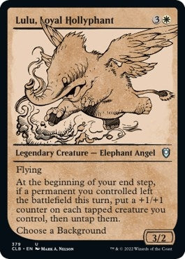 Lulu, Loyal Hollyphant (Showcase) [Commander Legends: Battle for Baldur's Gate]