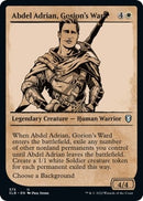 Abdel Adrian, Gorion's Ward (Showcase) [Commander Legends: Battle for Baldur's Gate]