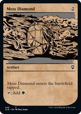 Moss Diamond (Showcase) [Commander Legends: Battle for Baldur's Gate]