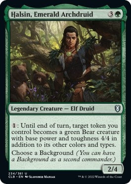 Halsin, Emerald Archdruid [Commander Legends: Battle for Baldur's Gate]