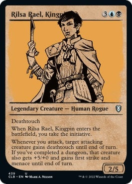 Rilsa Rael, Kingpin (Showcase) [Commander Legends: Battle for Baldur's Gate]
