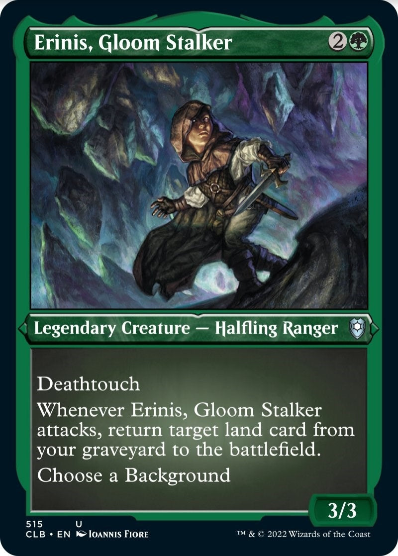 Erinis Gloom Stalker Foil Etched (515) [CLB]
