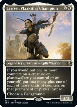 Laezel Vlaakiths Champion Foil Etched (476) [CLB]