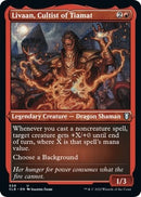 Livaan, Cultist of Tiamat (Foil Etched) [Commander Legends: Battle for Baldur's Gate]
