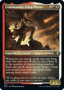 Commander Liara Portyr (Foil Etched) [Commander Legends: Battle for Baldur's Gate]