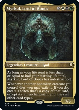 Myrkul Lord of Bones Foil Etched (544) [CLB]