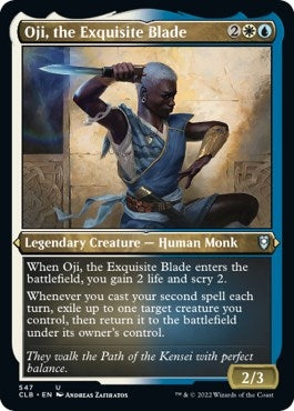 Oji the Exquisite Blade Foil Etched (547) [CLB]