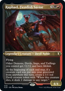 Raphael, Fiendish Savior (Foil Etched) [Commander Legends: Battle for Baldur's Gate]