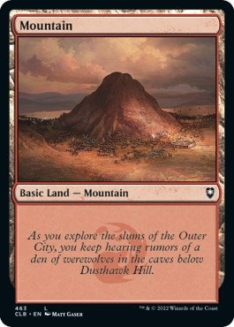 Mountain (463) [Commander Legends: Battle for Baldur's Gate]
