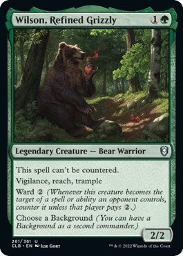 Wilson, Refined Grizzly [Commander Legends: Battle for Baldur's Gate]