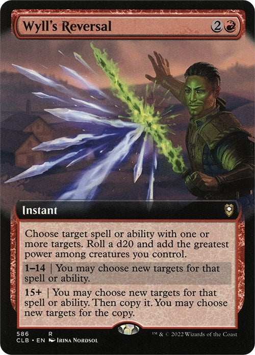 Wylls Reversal Extended Art (586) [CLB]