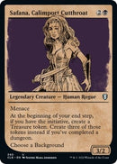 Safana, Calimport Cutthroat (Showcase) [Commander Legends: Battle for Baldur's Gate]